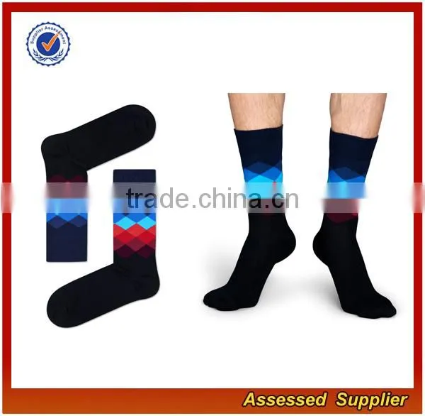 Wholesale Custom Mens Business Socks and Teenager Sex Dress Socks JH53 photo-3