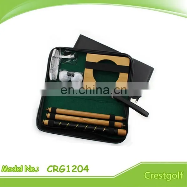 Leather box Golf putter gift set