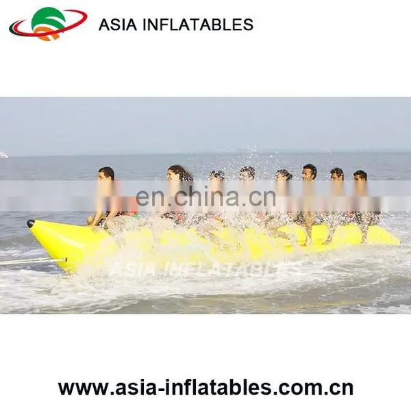 PVC Tarpaulin Inflatable Banana Boat Flying Fish for Sale, 3 Persons Inflatable Water Banana Boat Flyfish Raft photo-2