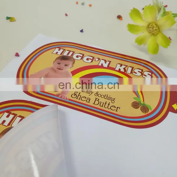 Customized Cheaper Price Piece Cutting Sticker /custom Logo Self Adhesive Sticker for Kids Baby Products photo-5