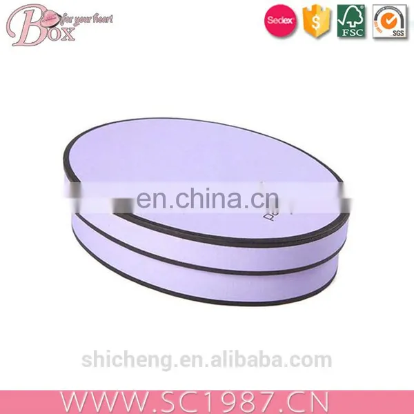 Custom Printing Oval Cardboard Jewelry Box photo-5