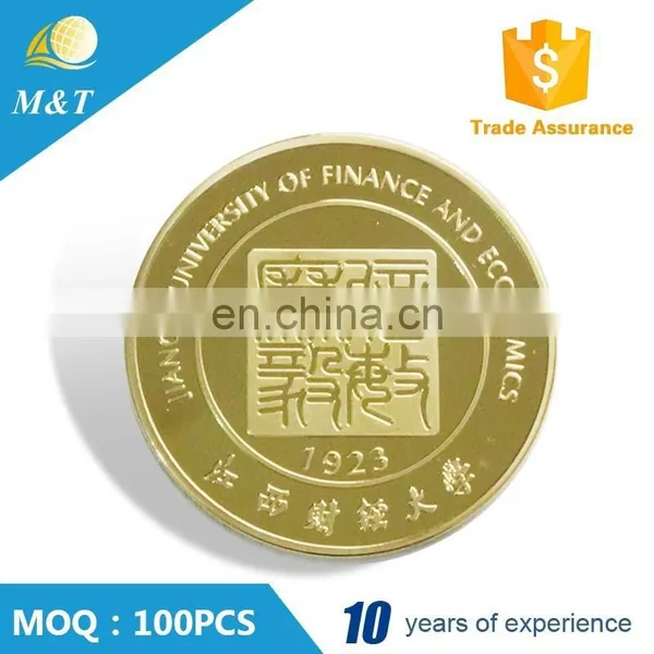 Wholesale Cheap Anniversary Year School Souvenir Coin photo-2