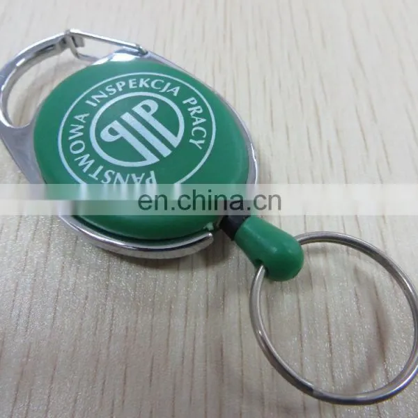 New Cheap Retractable Plastic Key Holder/key Ring Wholesales photo-4