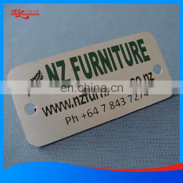 OEM Etching and Printing Metal Nameplate for Industrial photo-4