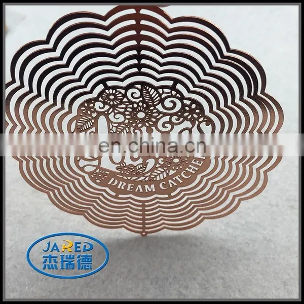 Christmas Gift Metal Wind Chimes Hangings Metal Windmill photo-4