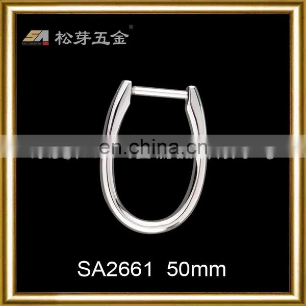 50mm Fashionable Special Zinc Alloy Open d Ring With Brass Screws photo-4