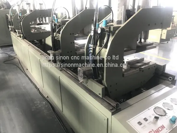 China Four Head Welding PVC UPVC Door Window Making Manufacturing Machine photo-3