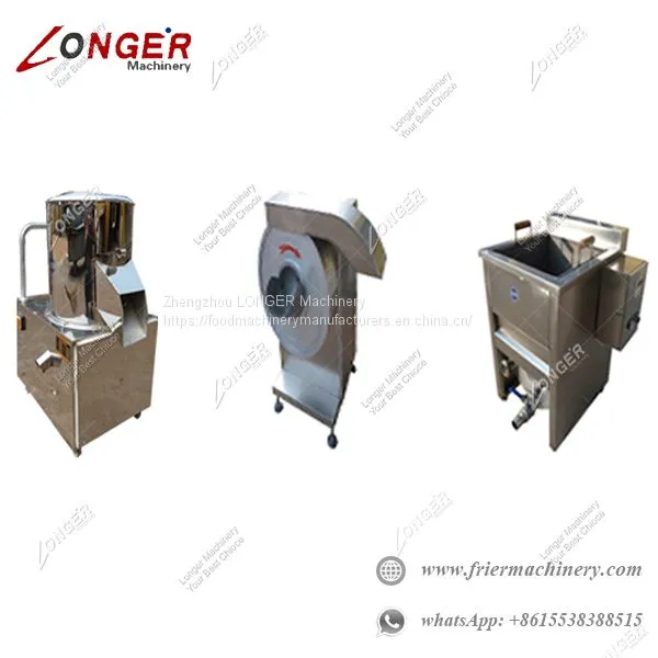 Commercial Potato Chips Fryer Machine Price photo-2