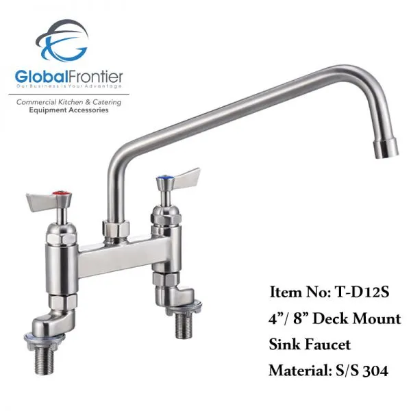Restaurant Faucet Stainless Steel Pre Rinse Unit Cafe Tapware photo-5