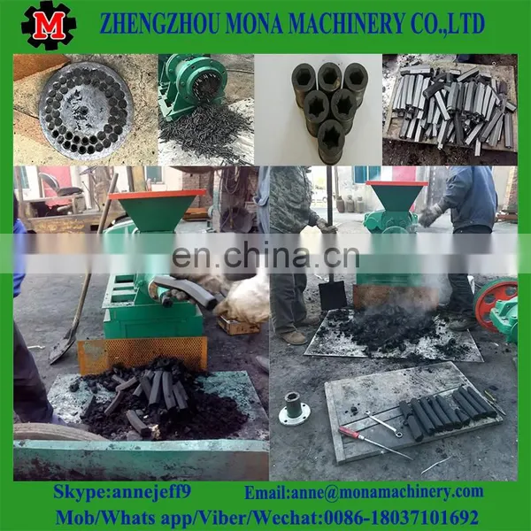 Honeycomb Coal/charcoal Briquette Extruder Making Machine photo-6