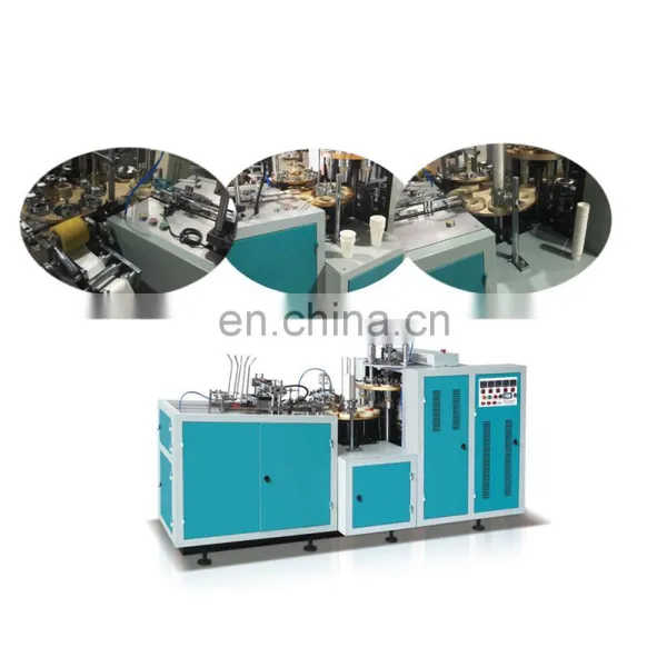 Double Side Film Ultrasonic Disposable Paper Cup Forming Machine photo-3