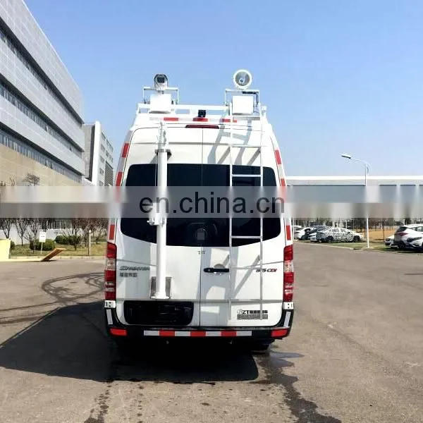 Satellite Telescopic Mast Military on Trailer 8.4m photo-3