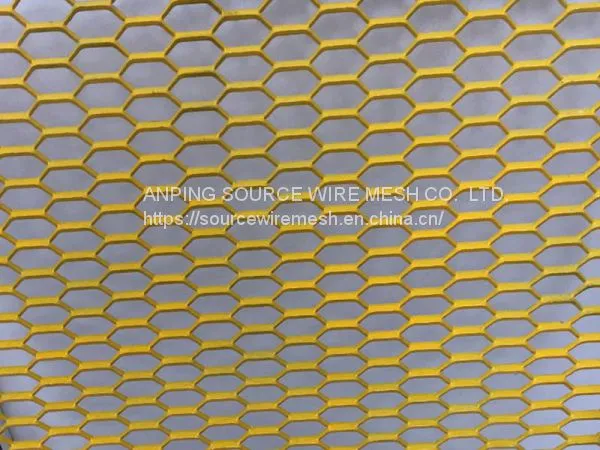 Powder Coated Aluminium Expanded Metal Mesh photo-3
