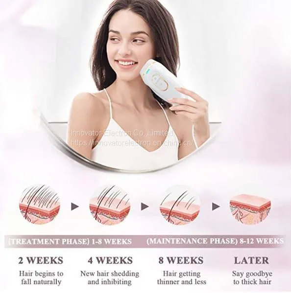 Ipl Hair Removal Home Used Beauty Machine Ipl Hair Removal Machine Ice Care Painless photo-3