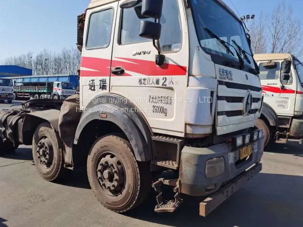 USED CHINESE BRAND BEIBEN HYDRAULIC TRACTOR photo-3