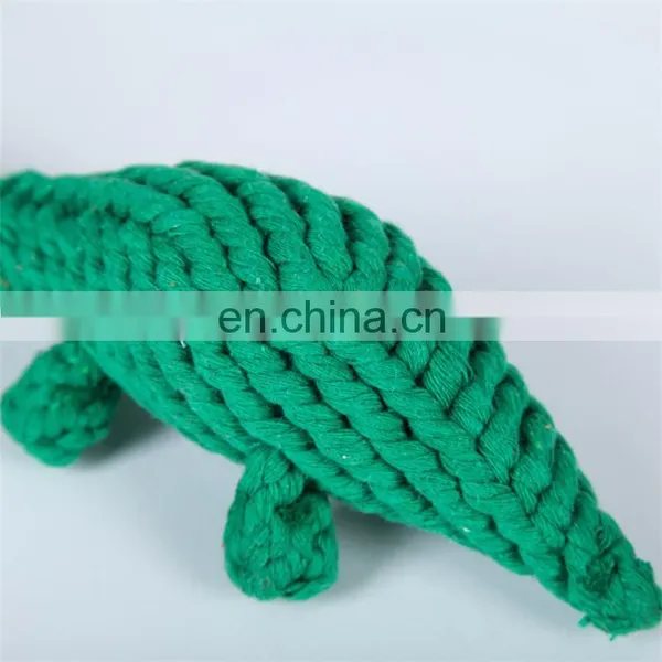 Bite Resistant Dinosaur Style Golden Retriever Big Dog Rope Pet Dog Toy photo-4