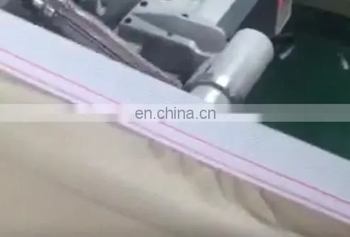 MC 600D-38UT Direct Drive Right Cutter Cylinder-Bed Interlock Sewing Machine With AutoTrimmer and Roller photo-5