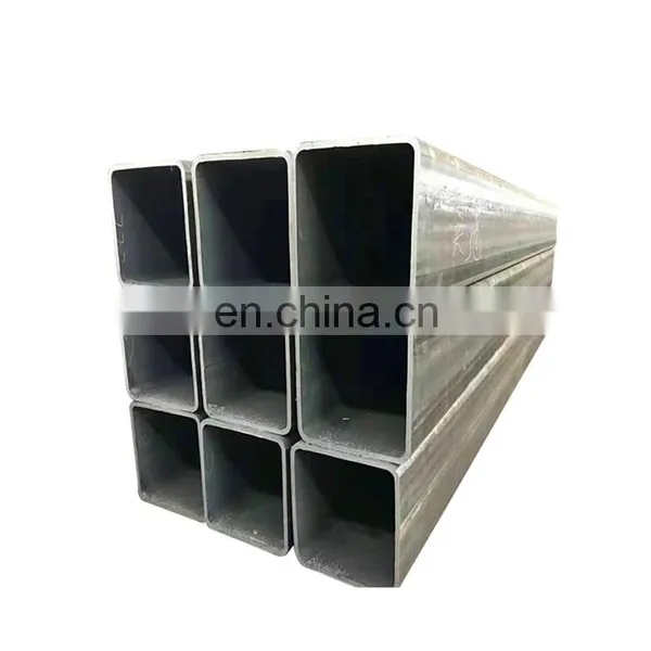 China Wholesale Price Q235 Q345 Carbon Steel Square Tube/pipe for Construction Structure photo-2