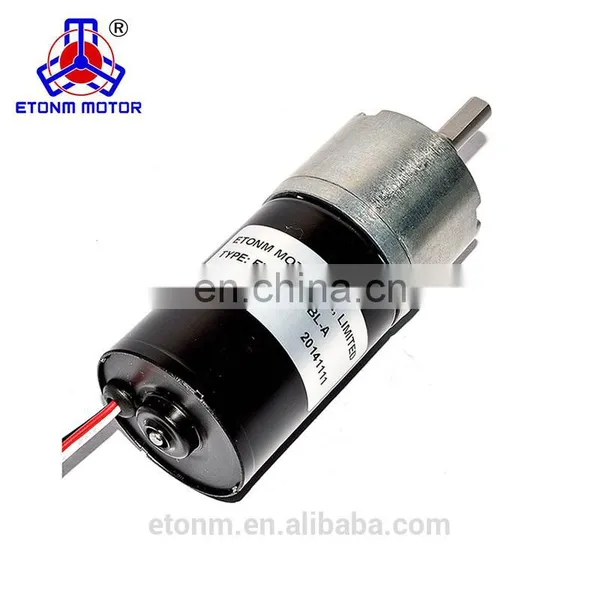Mini Brushless Reversible Bldc Dc Worm Gearing ET-SGM37BL-A Small Brushless Dc Motor photo-2