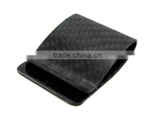 Smart Carbon Fiber Money Clip Slim Wallet