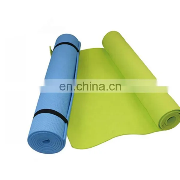 Thick High Density Exercise Balance EVA Yoga Mat With Carrying Strap photo-3