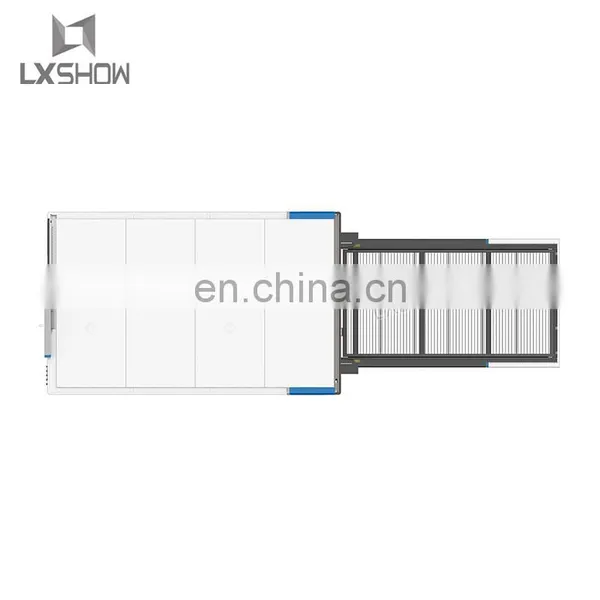 2021 LXSHOW Affordable 6kw 8kw 10kw Enclosed Fiber Laser Cutting Machine With Cover for Sale / 8000w 10000w Fiber Laser Cutter photo-3
