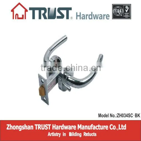 ZH034:TRUST Zinc Alloy Lever Handle Privacy Function