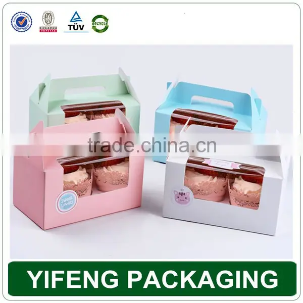 2015 New Design Popular Cheap Custom Paper Cake Box photo-6