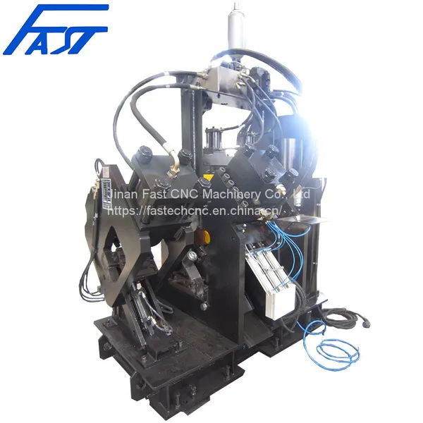 China Supplier Automatic CNC Punching, Marking And Cutting Machine For Angles Model JX2020 photo-3