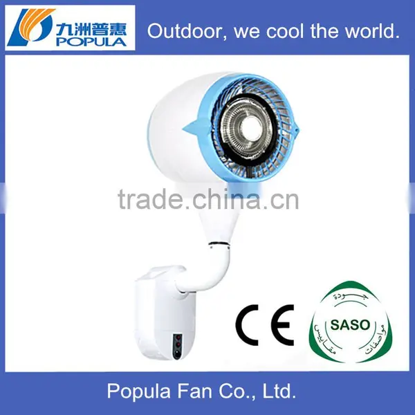Wall Type Auto Water Inflow 320w Fan With Water Spray photo-4