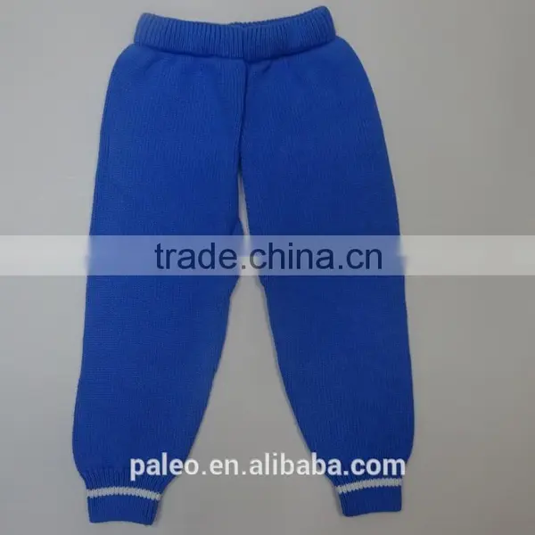 Hot Sale 100% Cotton Knitting Children Sweater Long Trousers for Spring photo-5