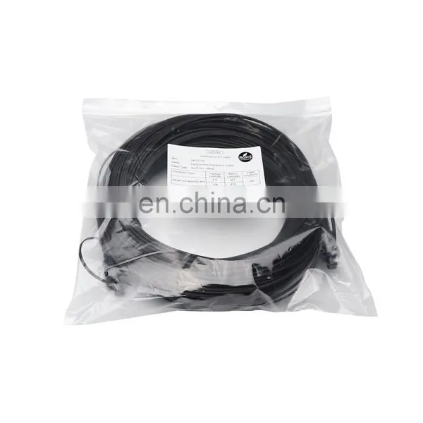 FTTH Drop Cable With Mini Waterproof Fiber Optic Patch Cord SC APC Connector photo-5