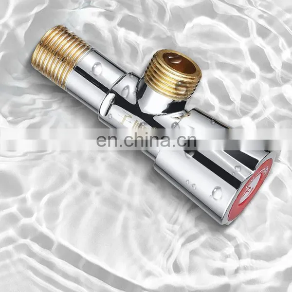 High Pressure China Manufacturer Bathroom Brass Angle Valve photo-2