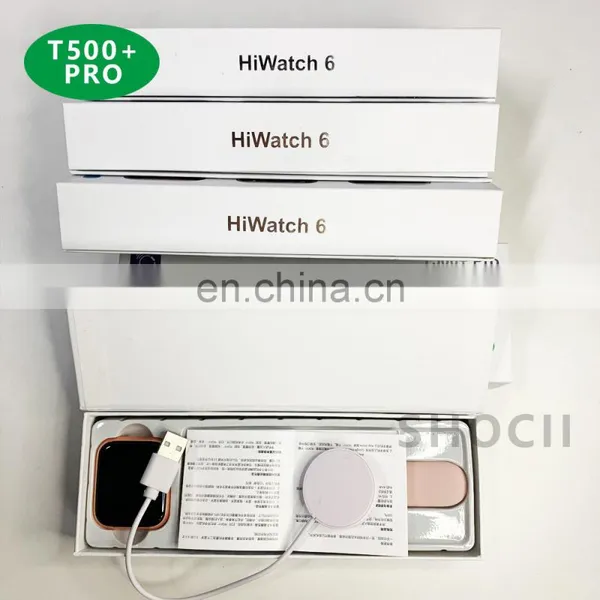 2021 Hot Sale Bt Call T500+pro Serie 6 Hiwatch Smart Watch T500+plus W26+ Relojes Waterproof Smartwatch T500+pro photo-5