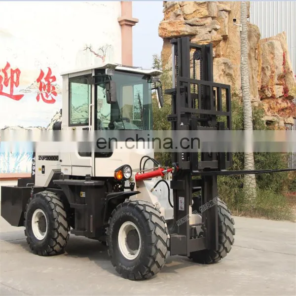 Hengwang HW30-30L Multifunctional Cross-country Forklift With Forklift Attachments photo-3