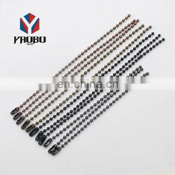 Papular High Quality Metal Faceted Ball Chain Gold Color Necklace photo-4