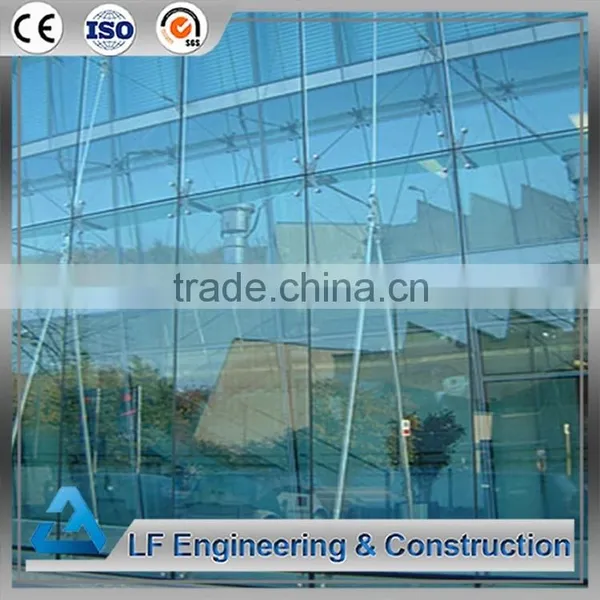 Low Cost Steel Glass Curtain Wall photo-4