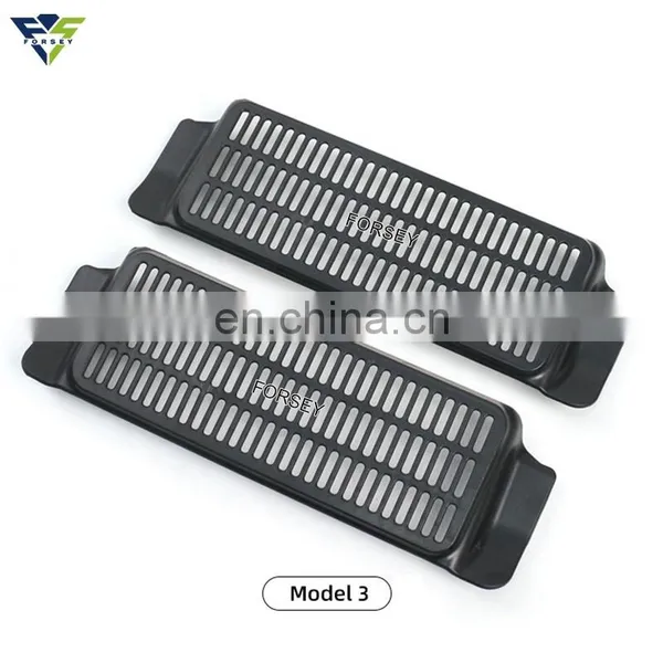 Car Air Outlet Cover 2PCS Under Seat Air Vent Anti-blocking Dust Cover Protective Cover for Tesla Model Y/3 photo-3
