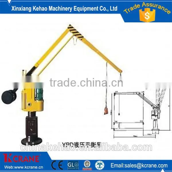 500kg ~2000kg Mini Mobile Jib Crane for Sale photo-5