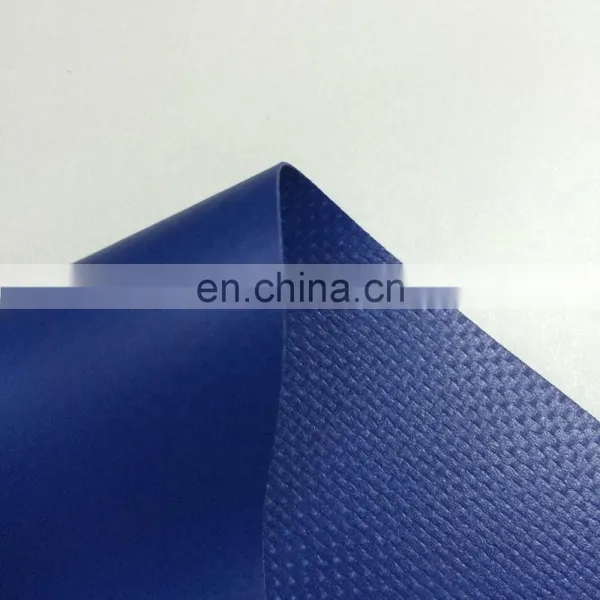 High Strength 1000D*1000D Fire Resistant PVC Coated Polyester Tarpaulin in Roll for Trailer Cover photo-3