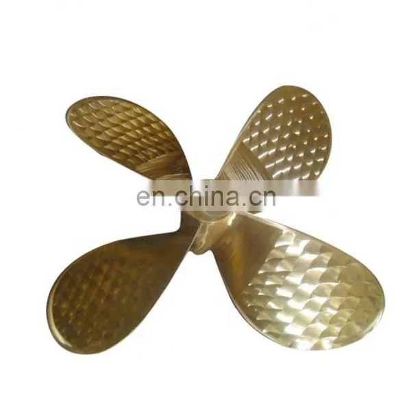 Bronze Ship Propeller Diameter 500-8000mm Marine Propeller 4 Blades Boat Propeller Customize Bronze CU1 CU3