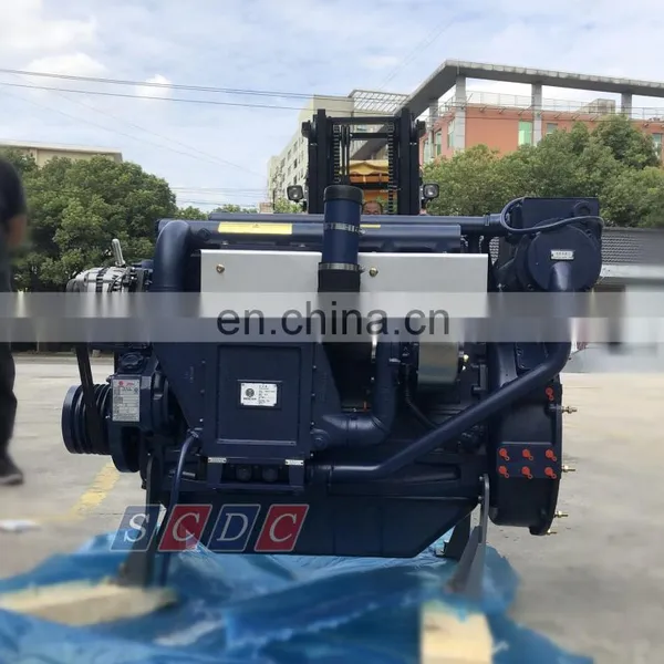 140hp 1800rpm 4 Stroke Weichai WP6C142-18 Diesel Engine Commonly Used for Marine Boat photo-2