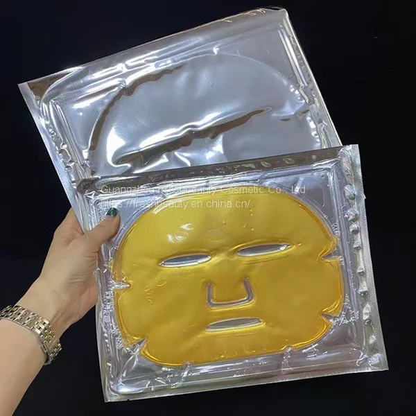 OEM/ODM Anti-Wrinkle 24K Gold Facial Mask Moisture Face Mask photo-3