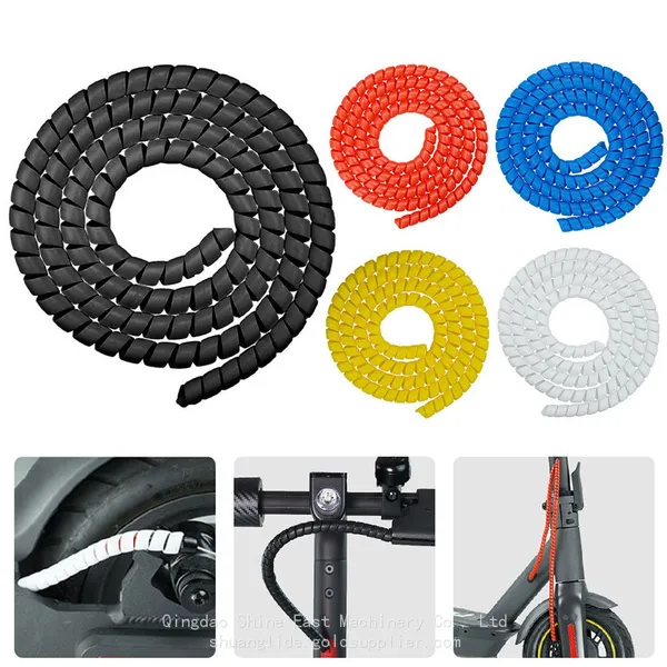 Hydraulic Spiral Wrap Hose /Cable Wire Spiral Wrap Sleeve Making Machine photo-5