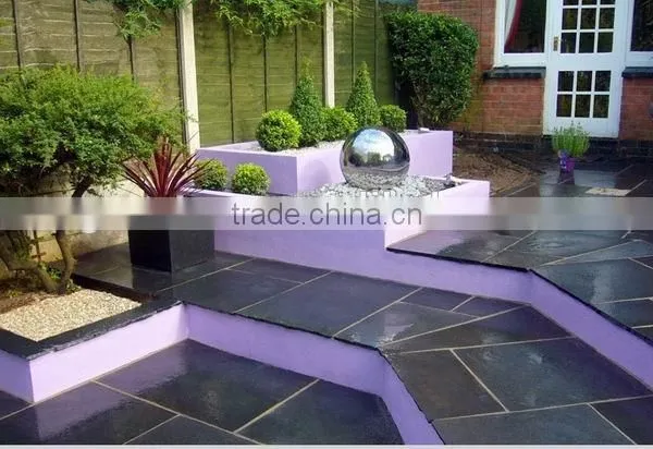 Flooring Polished Mongolian Living Room Cheap Black Galaxy Granite Tile photo-4