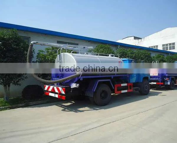 6000 Litres Fecal Tanker Suction Truck