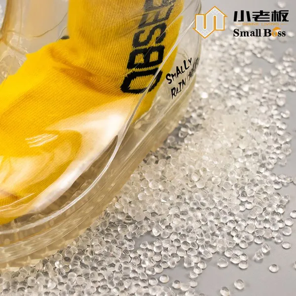 Transparent PVC Granules Price for Shoes Sole PVC Compound Pellet for Footwear Sandals Raw Material Crystal Shoe Sole photo-3