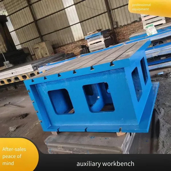 Inspection Cast Iron Square Box, Heightening Pad Box Auxiliary Platform, T-slot Measuring Square Tube Auxiliary Workbench, Customized by Junyuan photo-3
