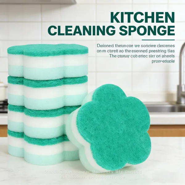 Supermarket Supply Flower Cleaning Scouring Pad Cleaning Products Magic Sponge photo-2