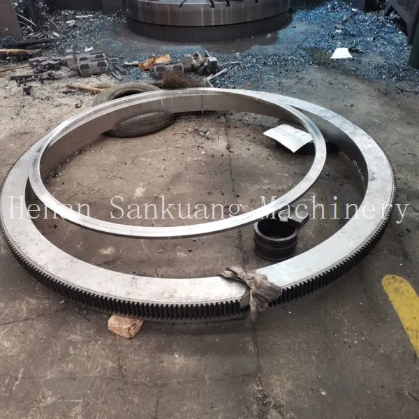 Double Row Ball Slewing Ring Customized Processing Rotary Support Ring photo-5